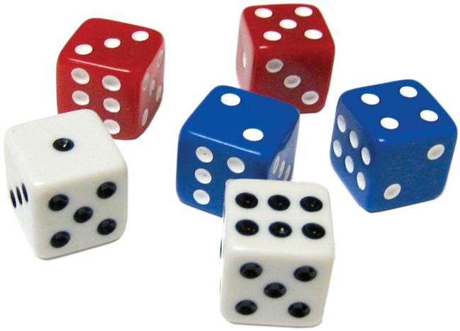 Dot Dice, Set Of (648x648), Png Download