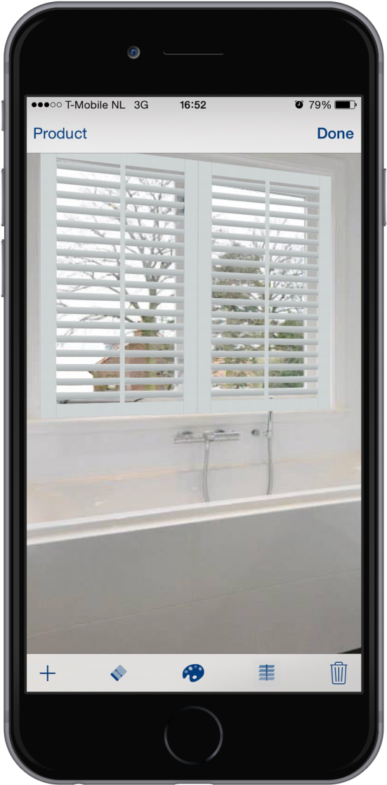 The Jasno Shutters And Blinds App For Apple And Android (622x1200), Png Download