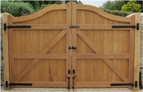 Wooden Gate (600x600), Png Download