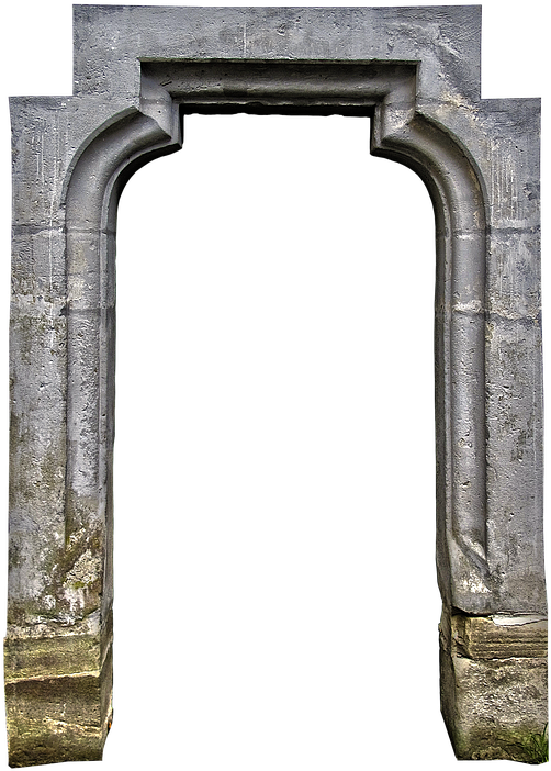 Goal, Portal, Sand Stone, Natural Stone, Historically (521x720), Png Download