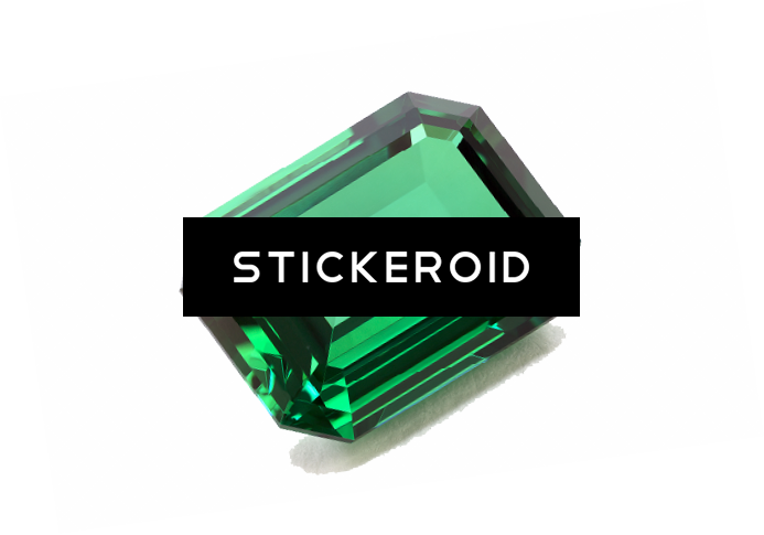 Emerald Stone (693x485), Png Download