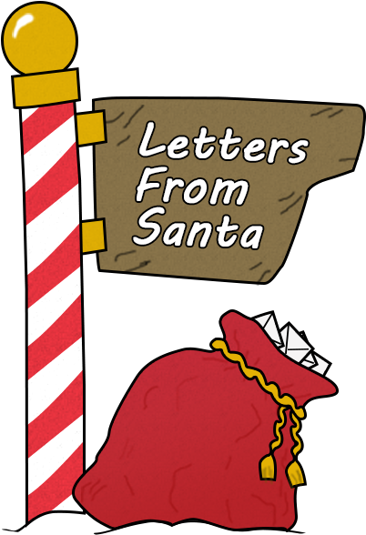 Letter To Santa Png (493x649), Png Download
