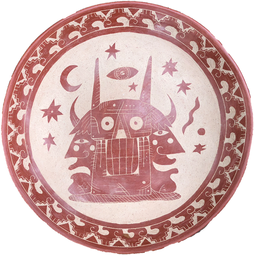 Original Ceramic Plate / Topo Gonzalez / 29 Cm (1000x1000), Png Download