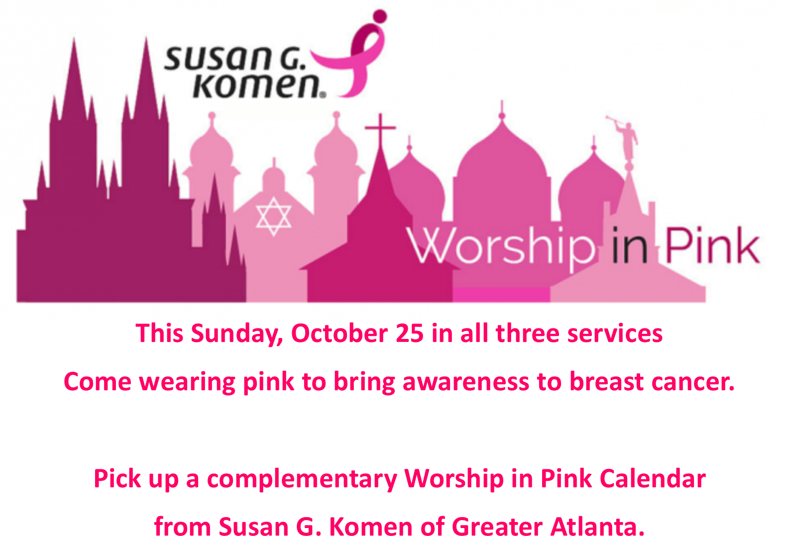 Worship In Pink Slide (1591x1217), Png Download
