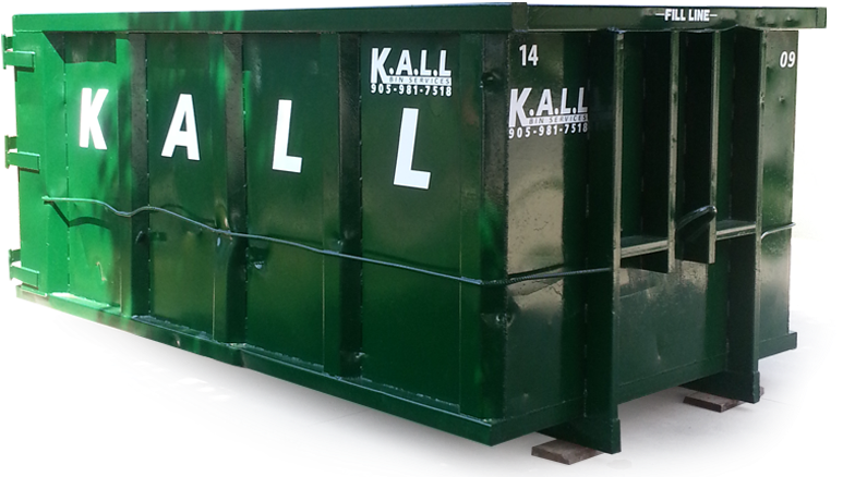 14 Yard Bin (1052x441), Png Download