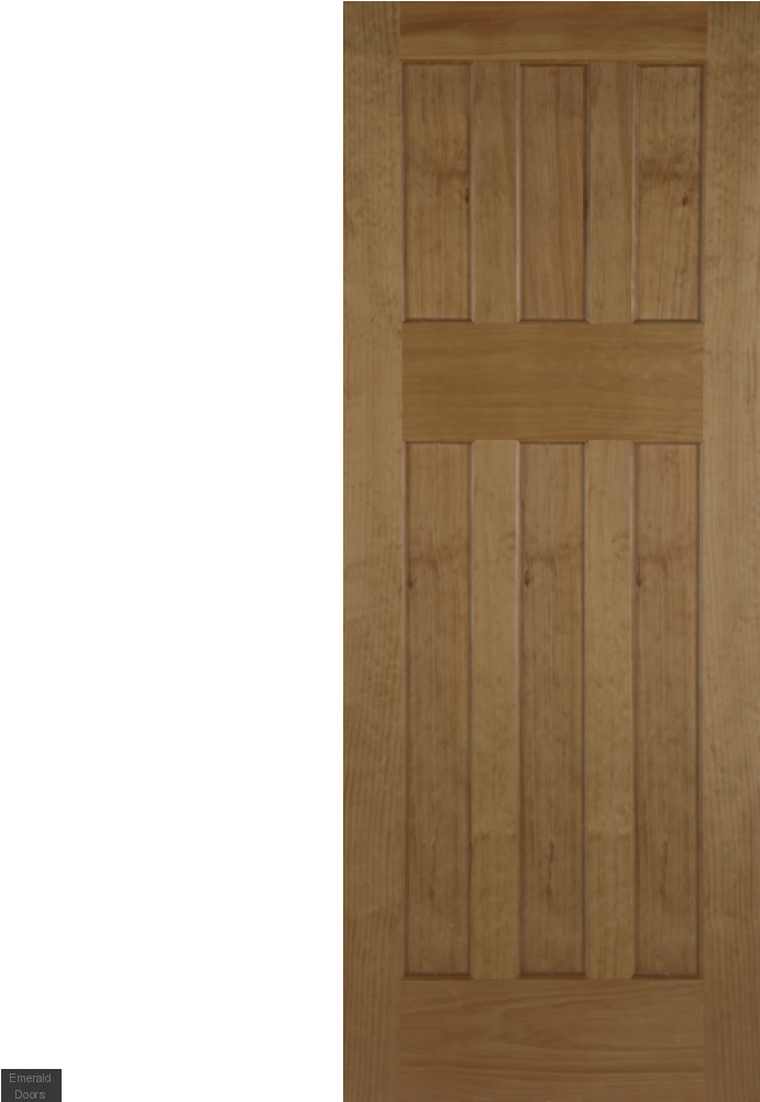 1930 Pine 6 Panel Internal Door (1000x1000), Png Download