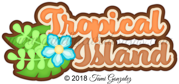 Tropical Island Png (600x600), Png Download