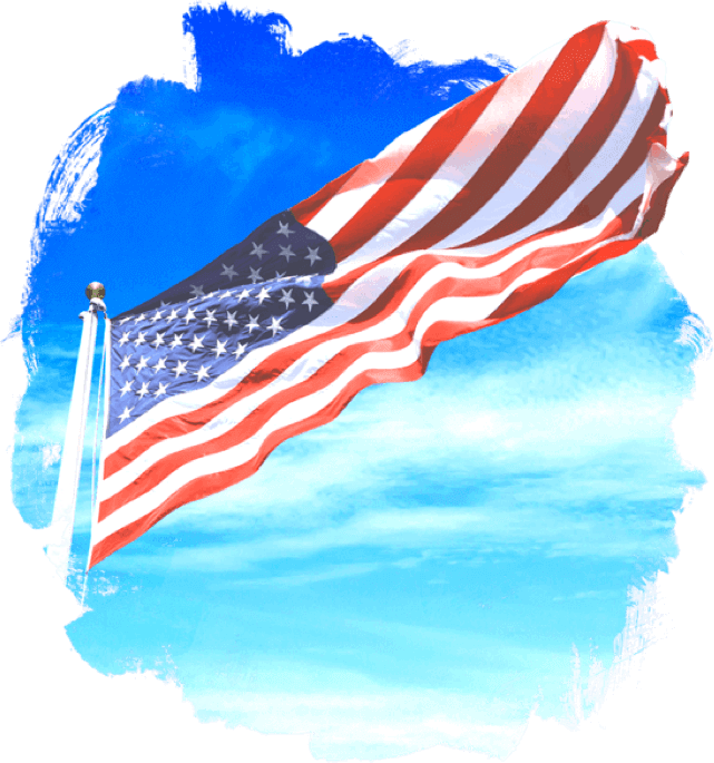 Flags For Vets Is A Simple But Impactful Way To Honor (641x685), Png Download