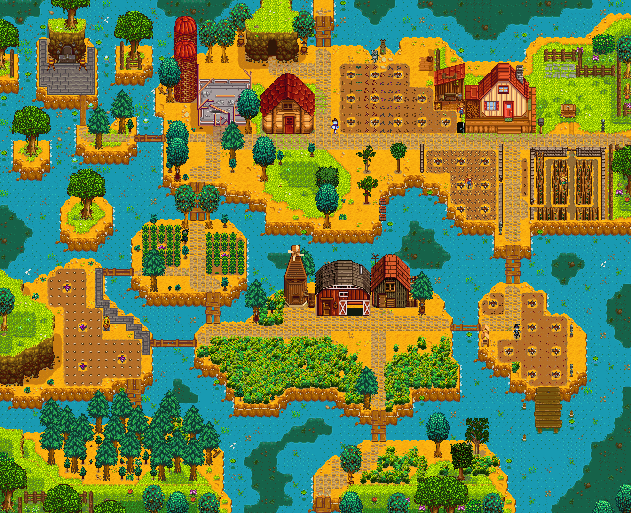 Tully Farm Stardew Valley Summary Generator (1280x1040), Png Download