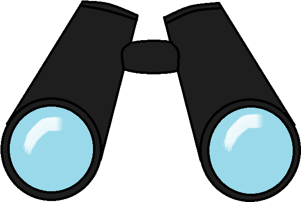 Binoculars (666x464), Png Download