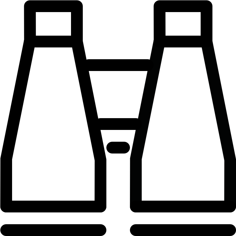 Binoculars Text Search Binoculars (960x960), Png Download