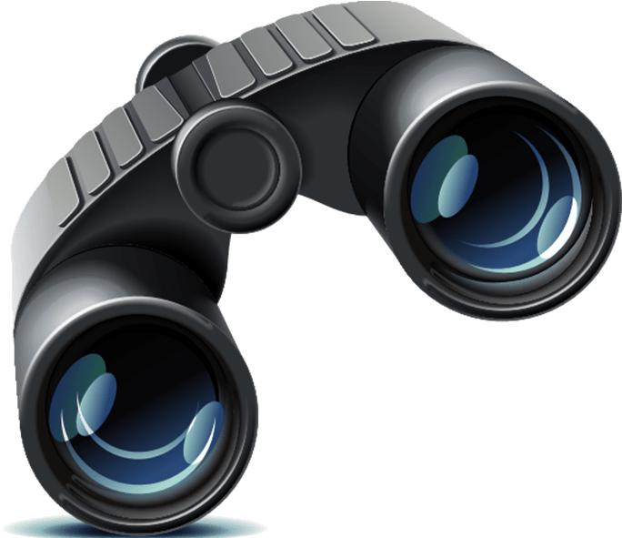Binoculars (1035x607), Png Download