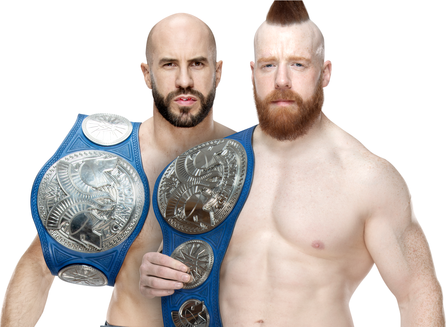 Os Cinturões De Duplas Do Smackdown, Tiveram 4 Duplas (1470x1040), Png Download