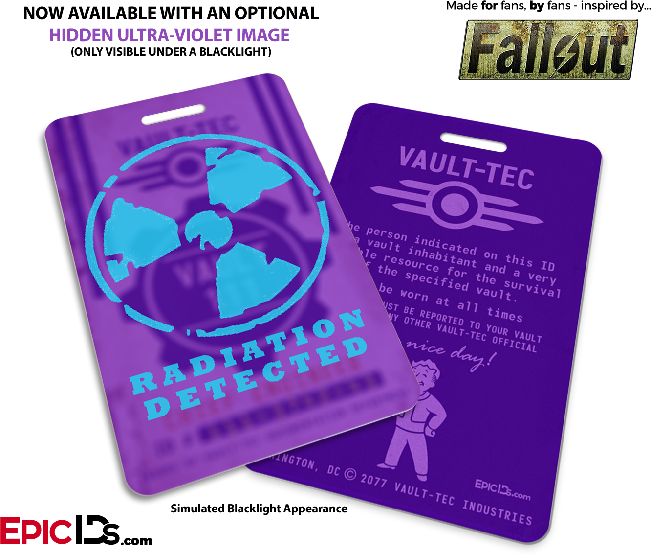 Overseer 'fallout' Cosplay Vault Id Badge [personalized] (1417x1181), Png Download