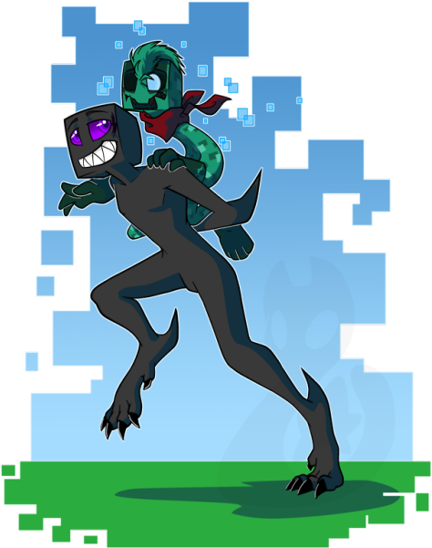 Askrodd-creeper Commission For The Awesome @kainkiller1993 (500x646), Png Download