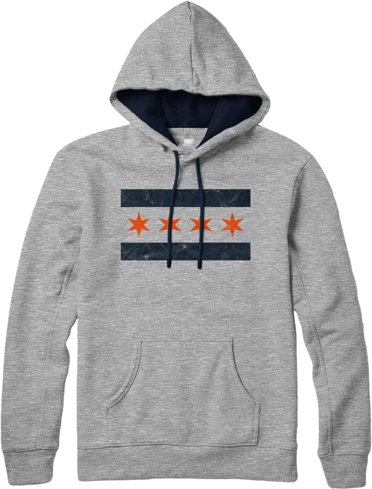Chicago Flag Lightweight Sweatshirt Blue And Orange (2048x2048), Png Download