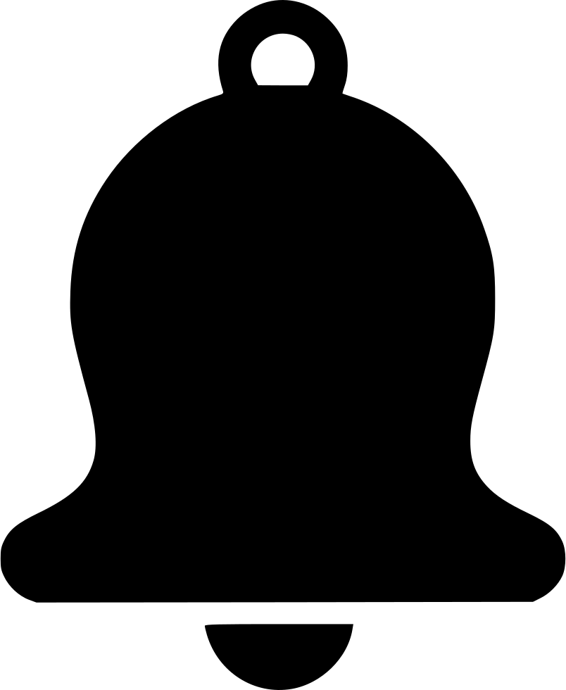 Sound Bell Alarm Tolling Notification Comments (804x980), Png Download