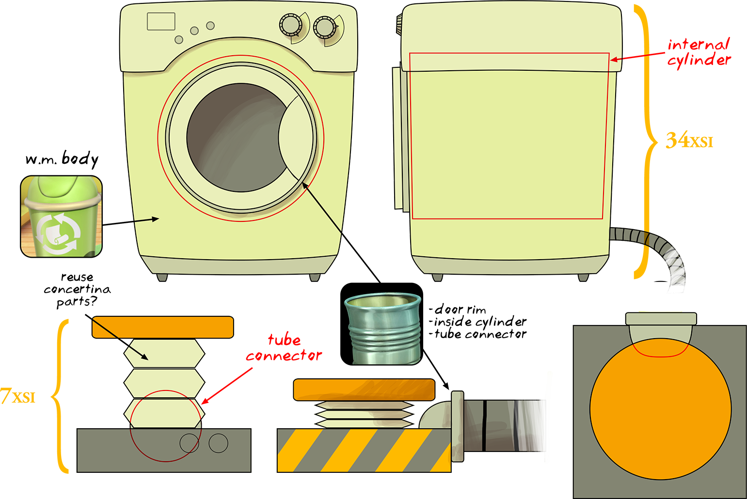 Friend Took His Masterfull Sketches And Developed Them (1541x1030), Png Download