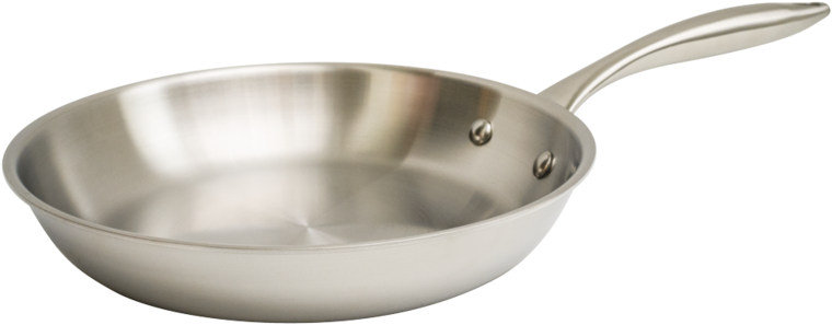 10in Christopher Kimball Stainless Skillet (800x800), Png Download