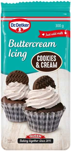 Oetker Buttercream Icing Is Convenient, Easy To Use, (636x636), Png Download