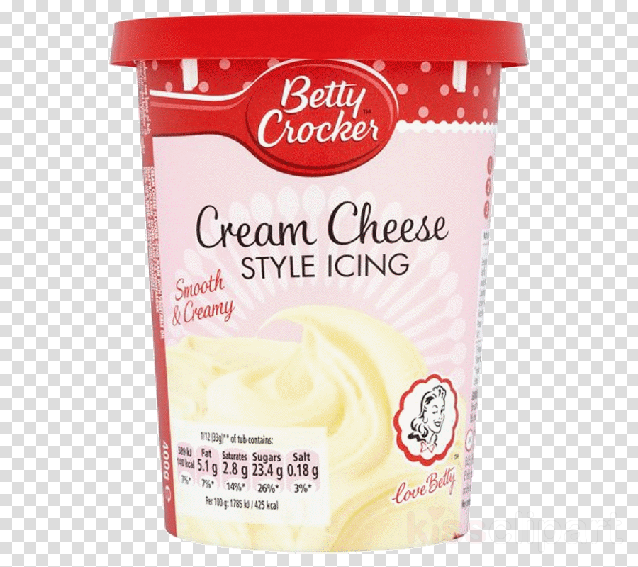 Betty Crocker Buttercream Clipart Frosting & Icing (900x800), Png Download