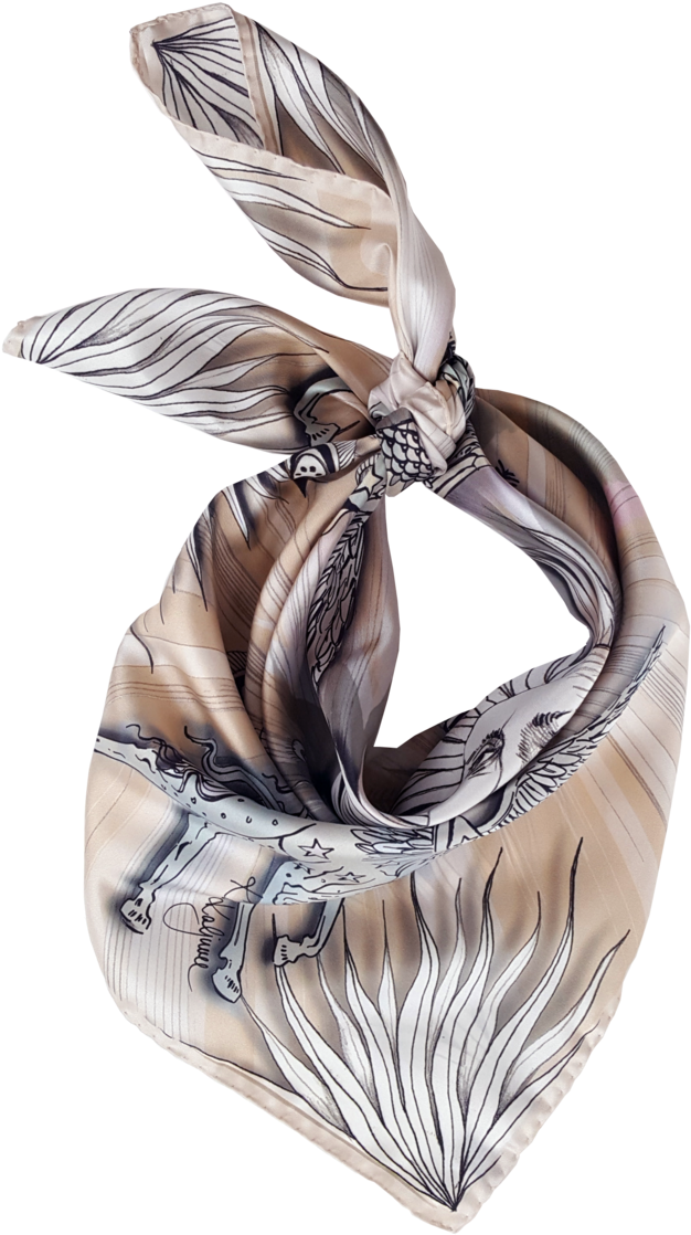 Ancient Sun New Limited Edition Silk Scarf (873x1200), Png Download