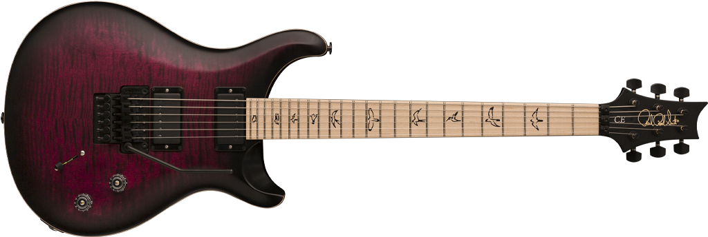 Prs Dw Ce 24 “floyd” Limited Edition (1064x363), Png Download