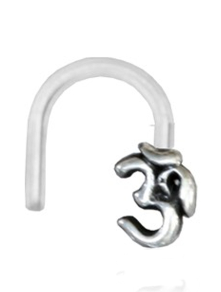 Clipart Black And White Stock Nostril Brass Stud Screw (600x600), Png Download