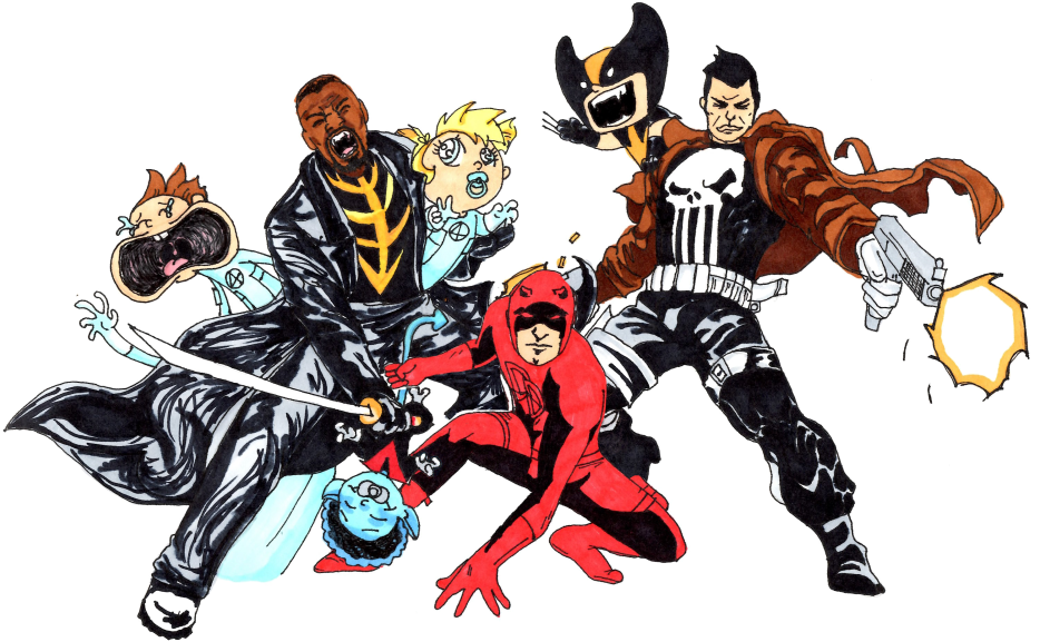 Everyone Wants To Be Like Marvel Part (1024x790), Png Download