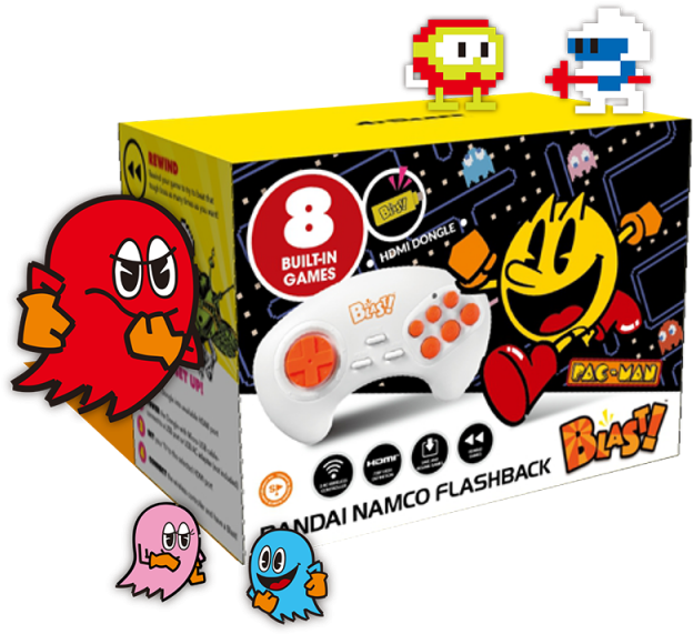 The Bandai Namco Flashback Blast Features Eight Built (800x800), Png Download