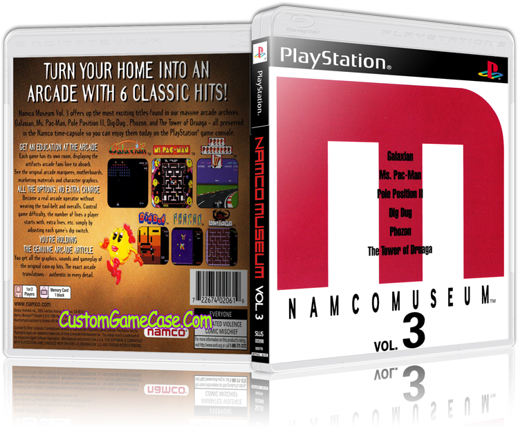 Namco Museum Vol (800x631), Png Download