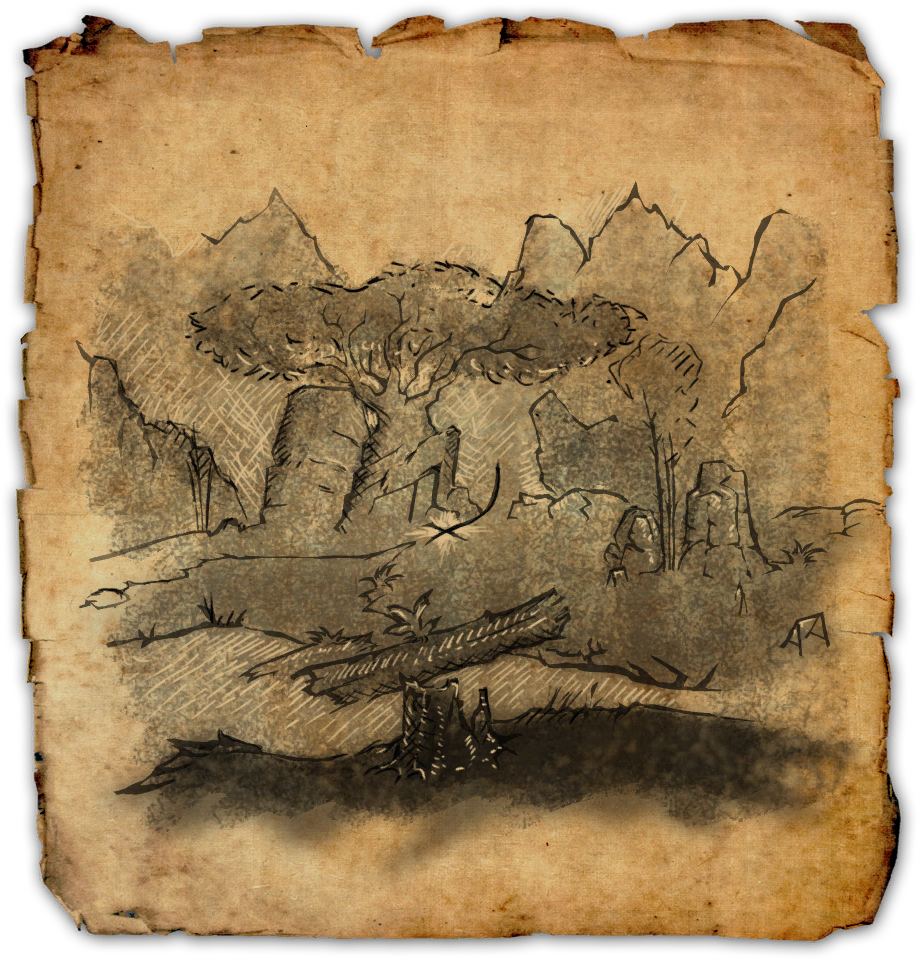 Greenshade Treasure Map I (1024x1024), Png Download