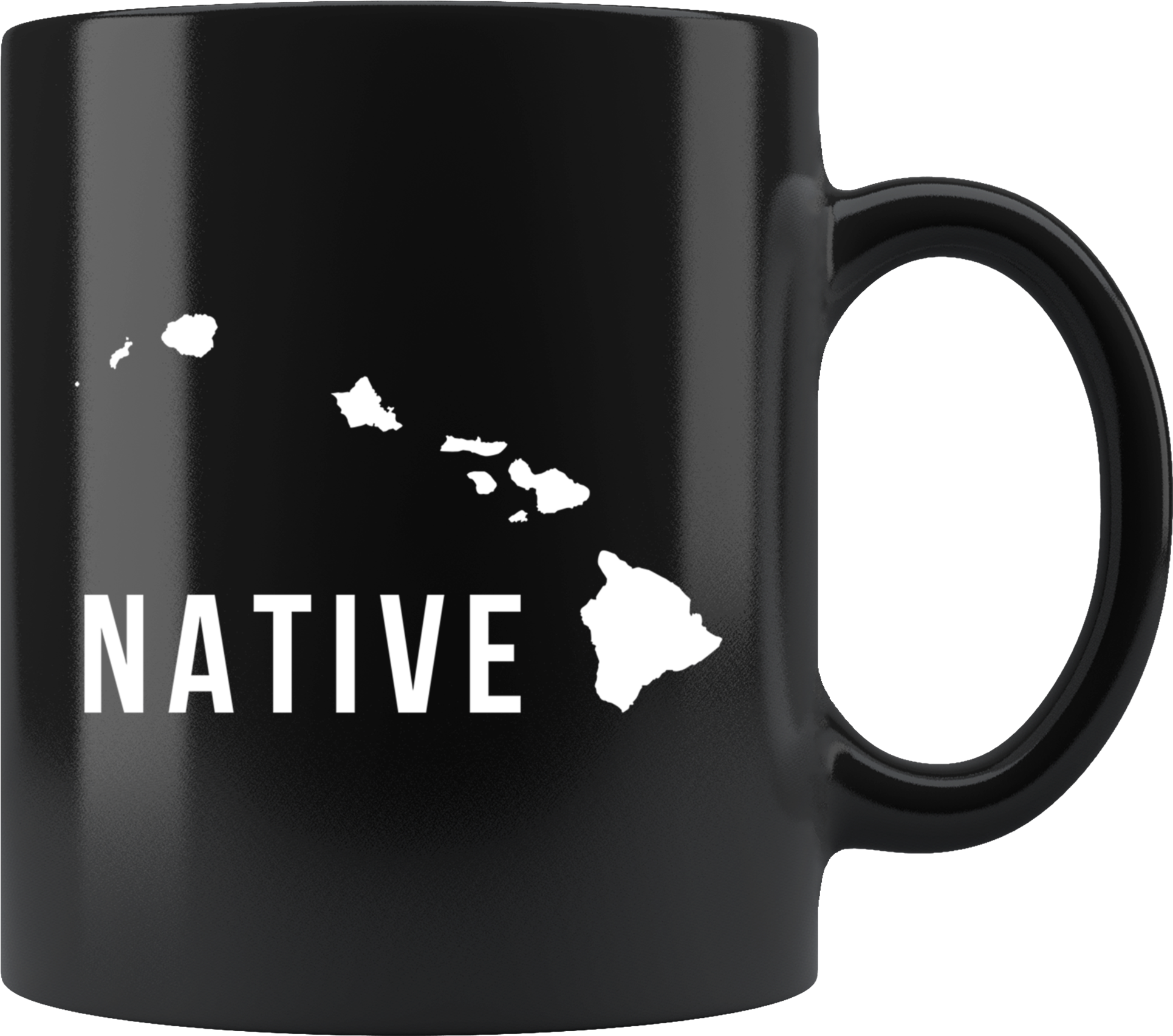 Native 11oz Black Mug (2000x2000), Png Download
