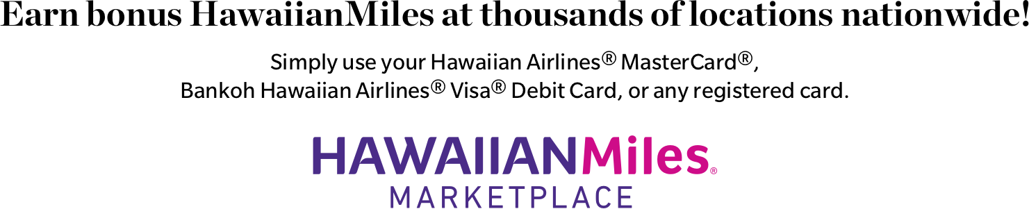 Hawaiianmiles (1481x301), Png Download