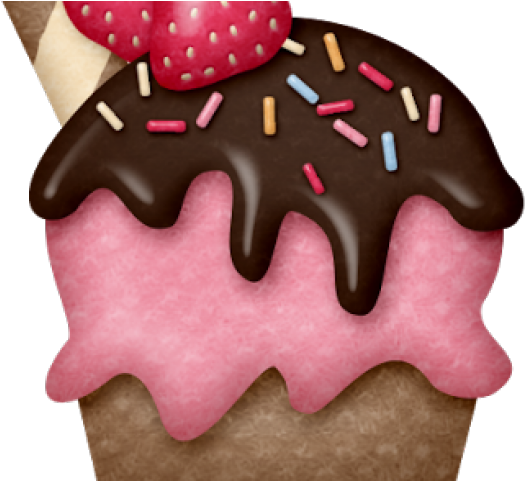 Cupcake Clipart Summer (640x480), Png Download
