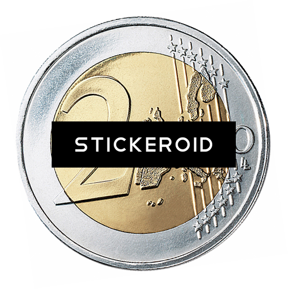 Euro Coin Coins (563x564), Png Download