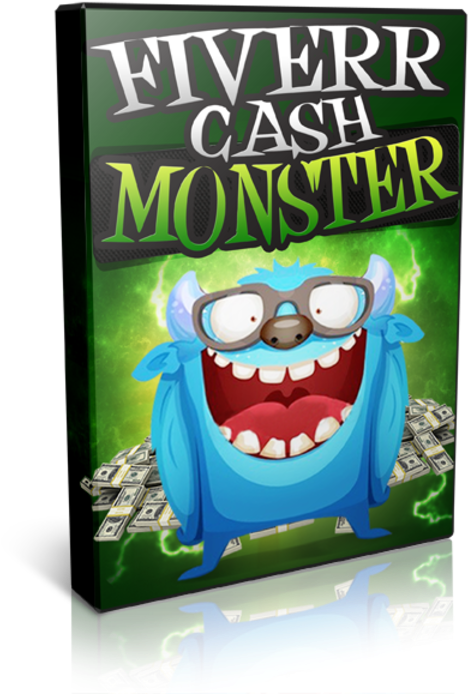 Fiverr Cash Monster-turn Fiverr Into Your Personal (600x722), Png Download