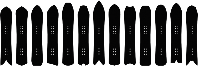 When Powderjet Started, Most Snowboard Companies Were (1000x417), Png Download