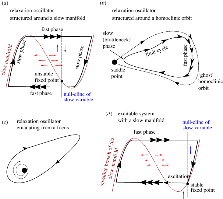 The Vector Space Is Structured By A Slow Manifold With (732x654), Png Download