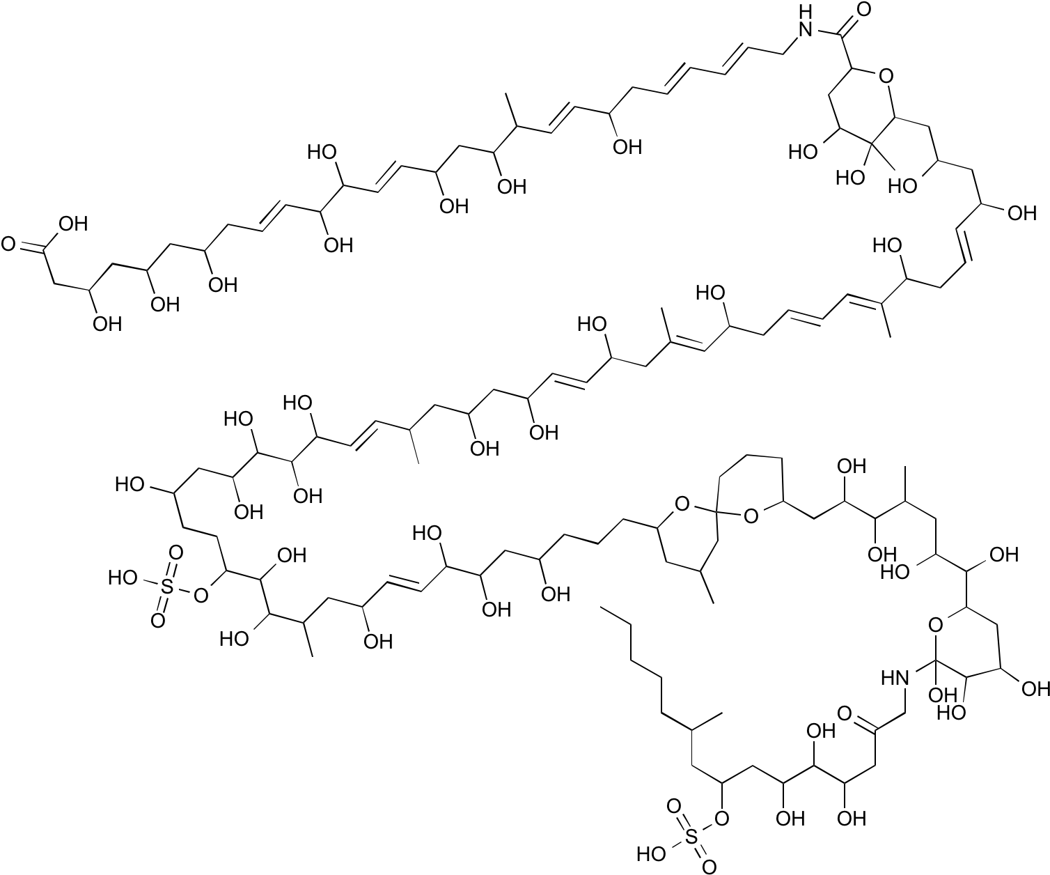 Zooxanthellamide A (1528x1275), Png Download