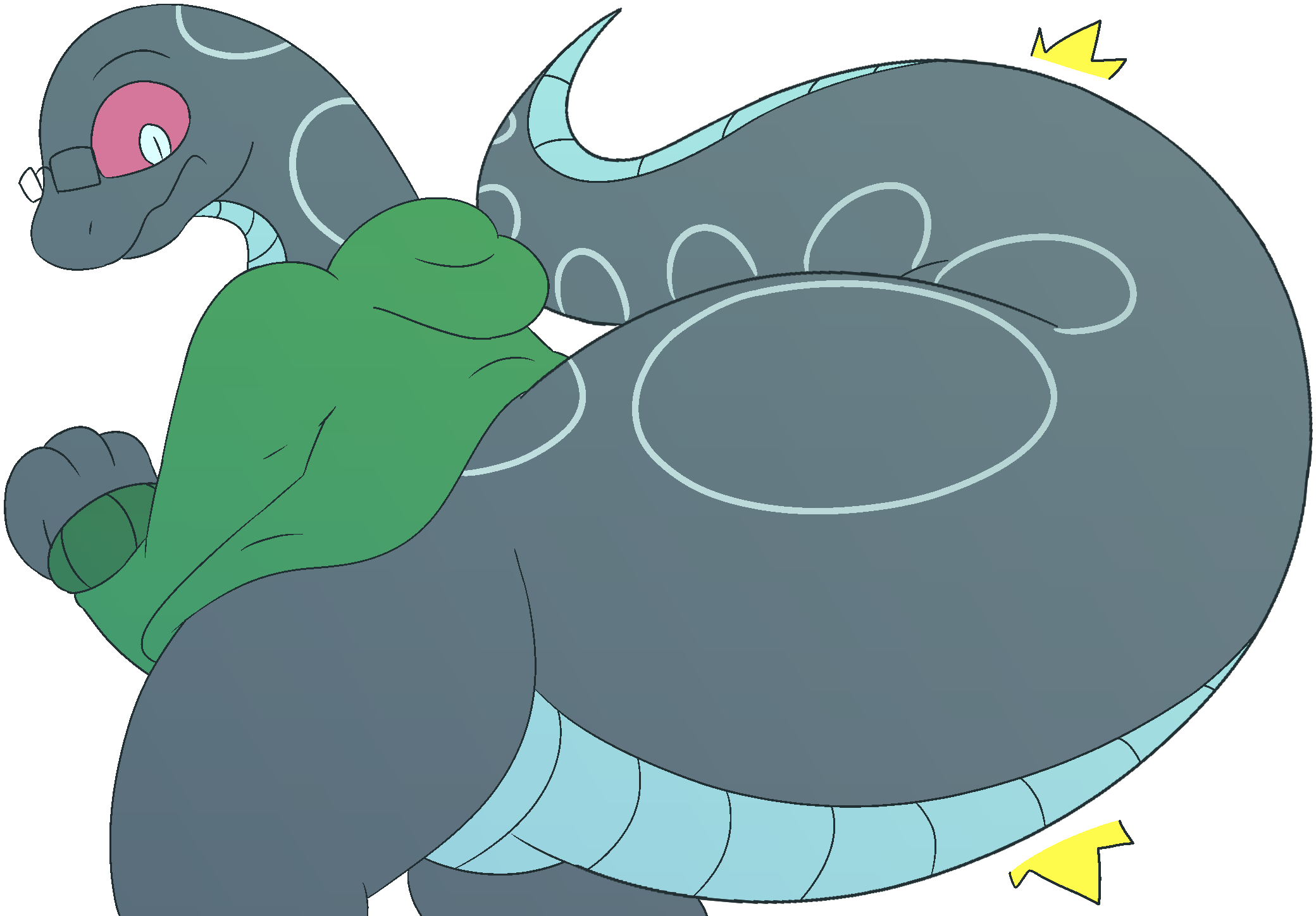 Thicc Tail Boi (2200x1600), Png Download