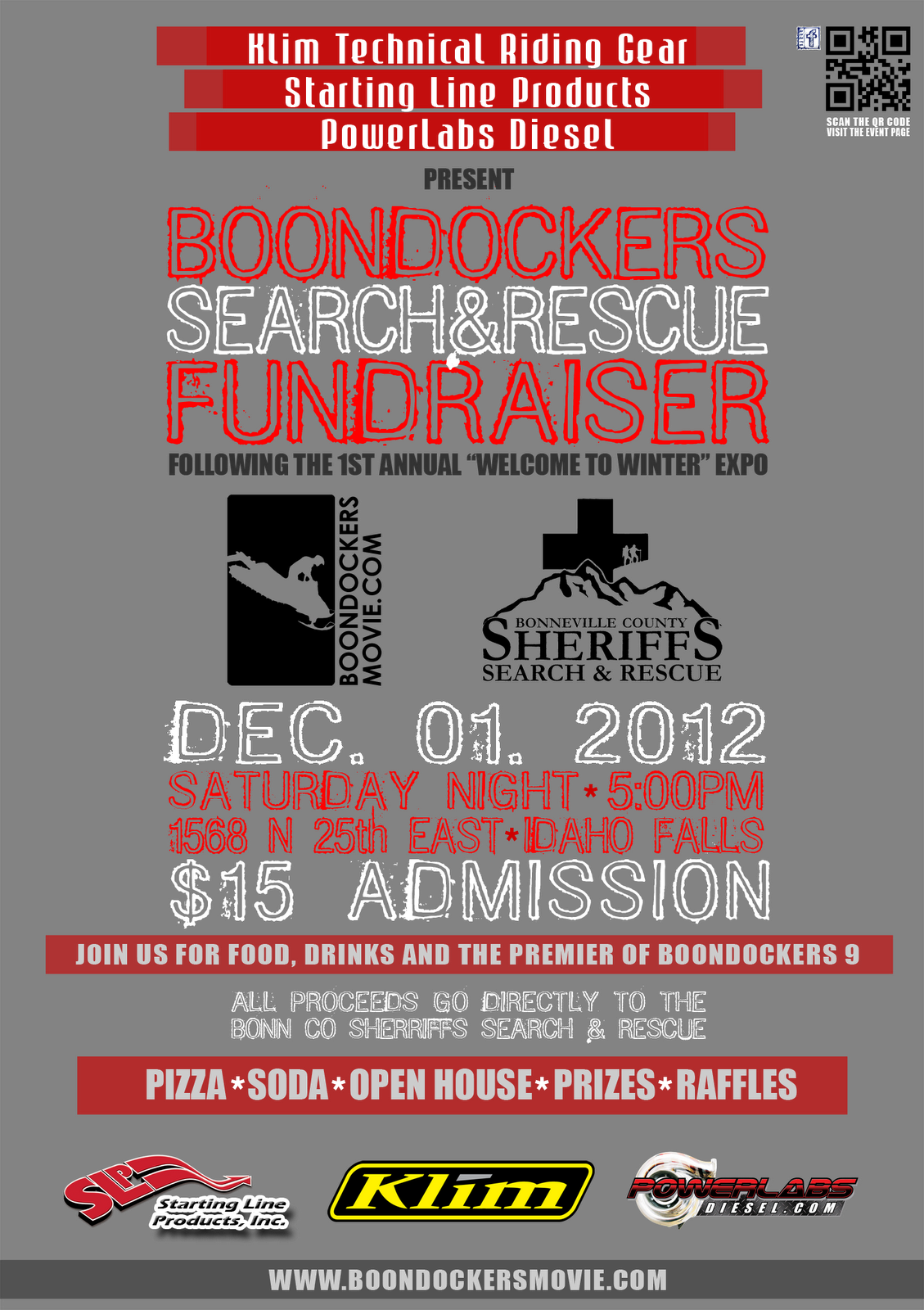 The Boondockers Bcssar Fundraiser Is Saturday Dec 1, (1129x1600), Png Download