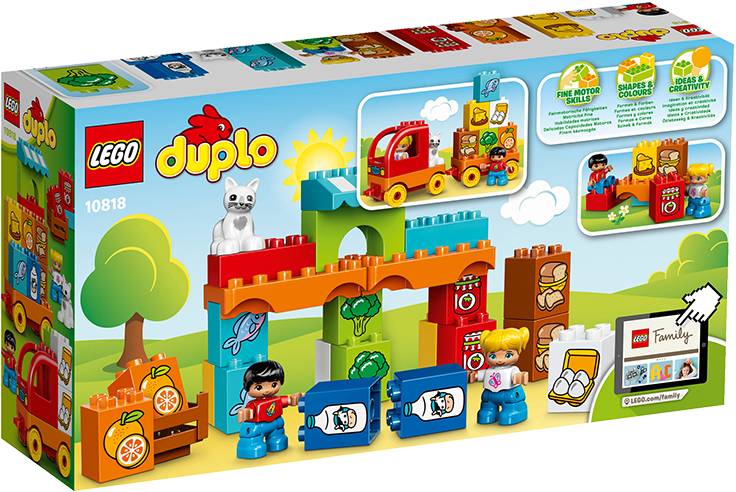 Lego Duplo 10818 My First Truck, , Large (736x492), Png Download