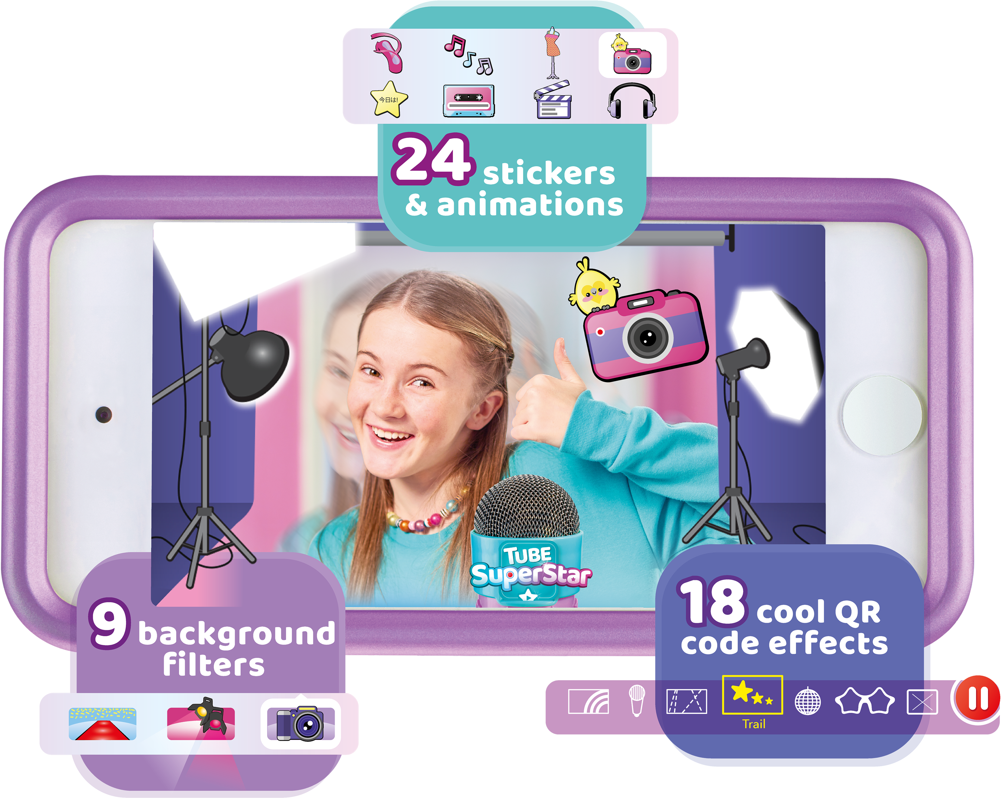 Tube Superstar ,, , Large (3514x3514), Png Download