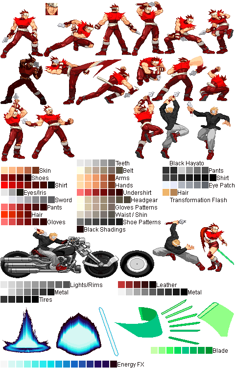 Sol Badguy (480x750), Png Download