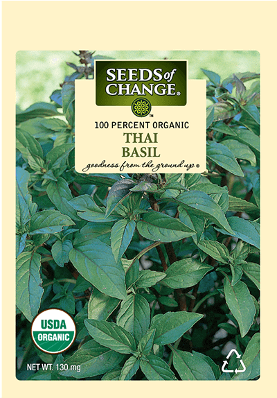 Organic Thai Basil Seeds (573x573), Png Download