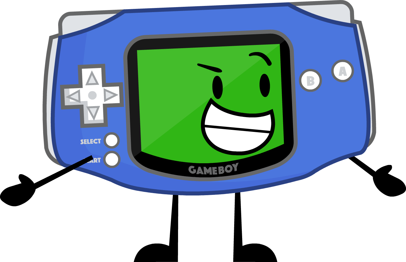 Gameboy Advance Pose (1375x886), Png Download