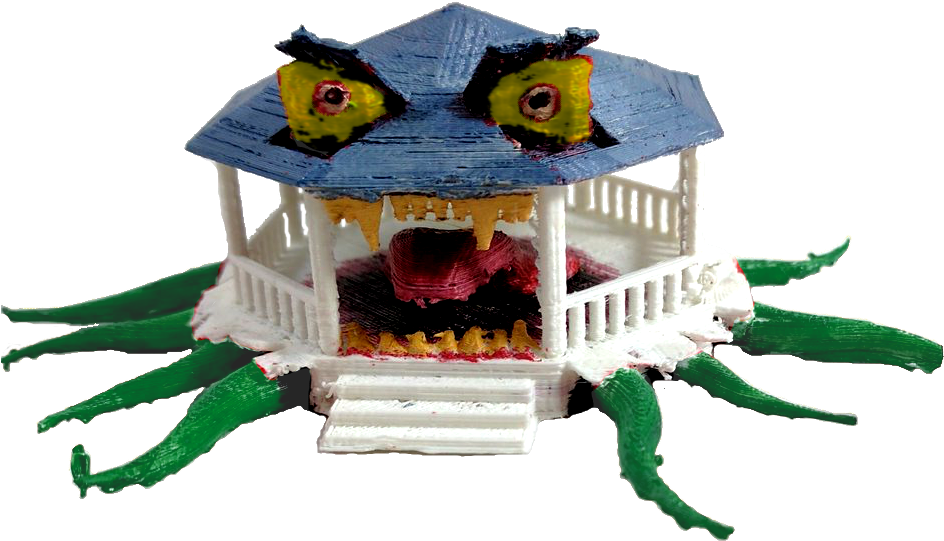 Dread Gazebo Mimic (1000x600), Png Download