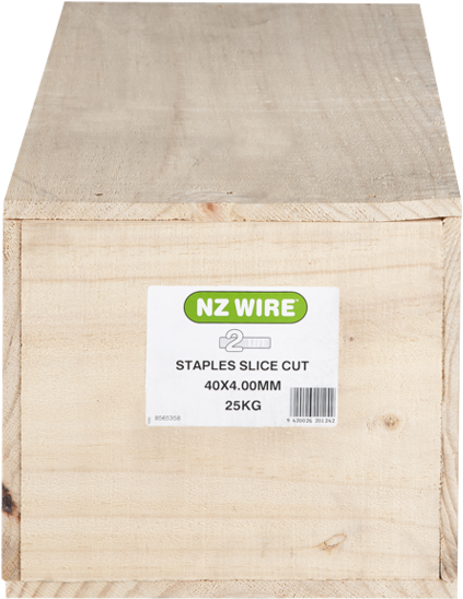 Nz Wire 2 Life Slice Cut Staples 40mm X 4mm 25kg (763x571), Png Download
