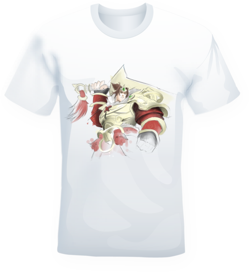 T-shirt League Of Legends Garen (600x600), Png Download